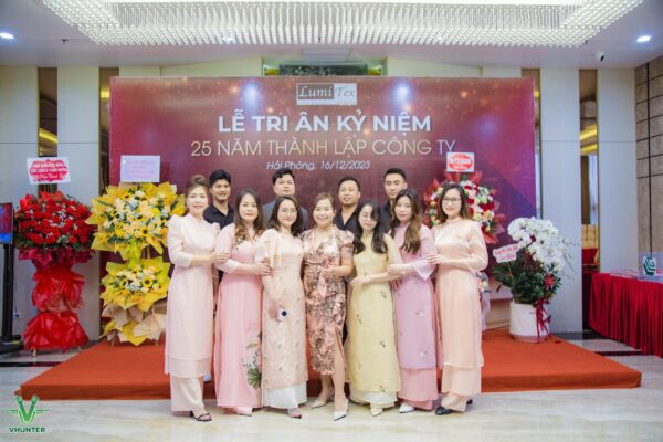 Báo giá tổ chức lễ kỉ niệm thành lập công ty tại Hải Phòng
