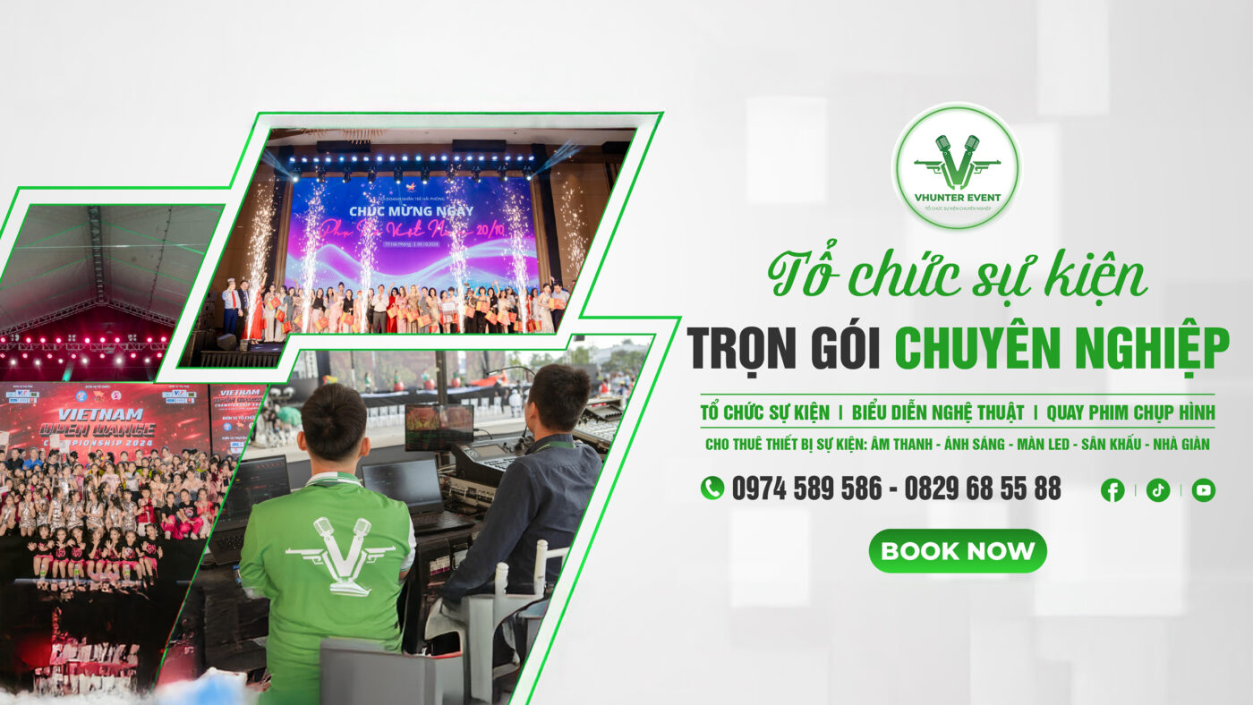 Lợi Ích Khi Chọn Dịch Vụ Của VHunter Event
