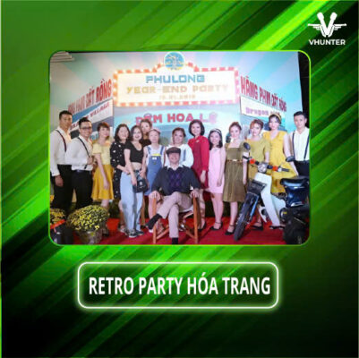 Retro Party Hóa Trang - Phong Cách Hoài Niệm Thập Niên 70-80