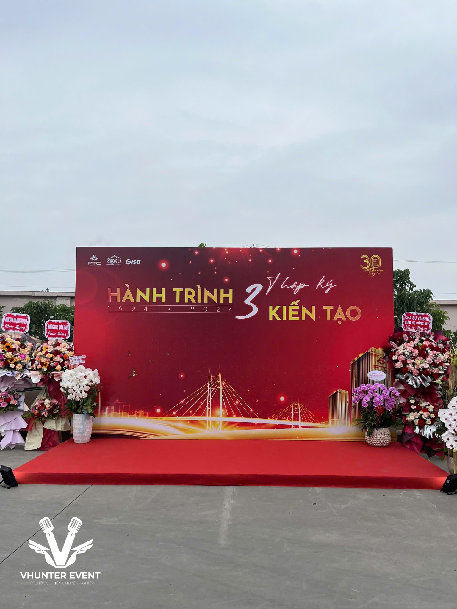 Báo giá tổ chức lễ kỉ niệm thành lập công ty tại Hải Phòng