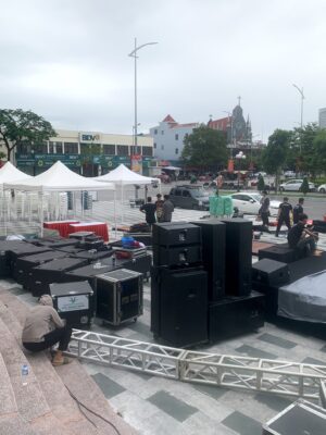 Hệ thống thiết bị sự kiện hiện đại