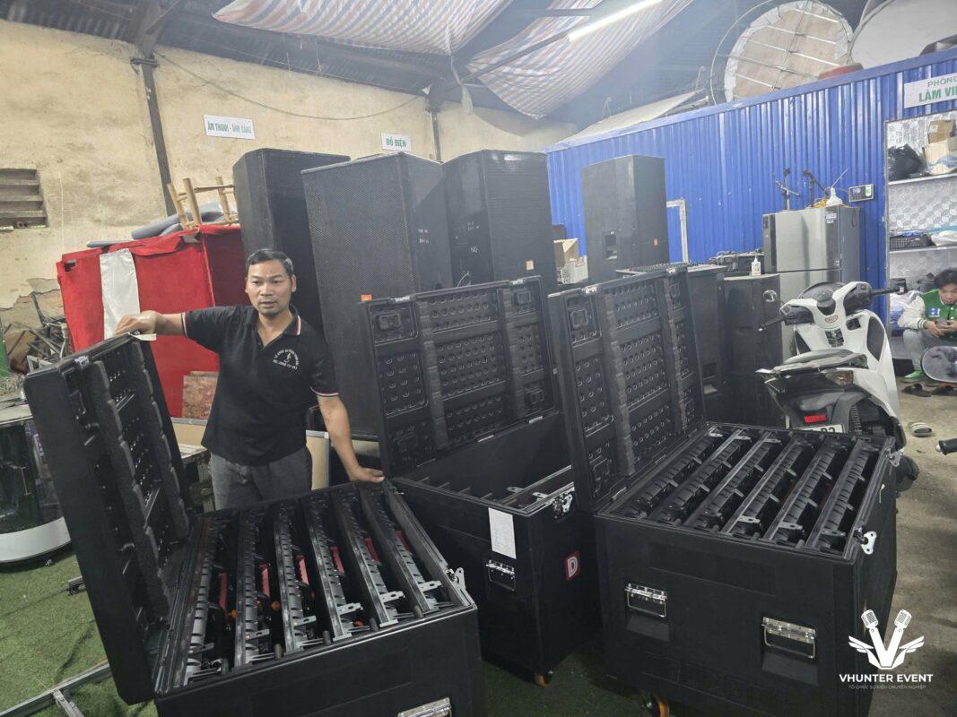 Hệ thống âm thanh, ánh sáng chuyên nghiệp