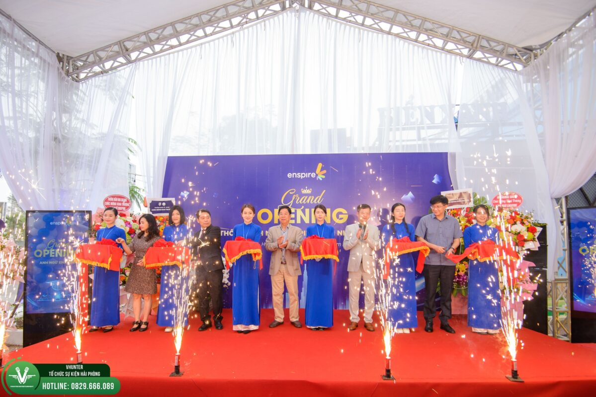 Báo giá tổ chức sự kiện khai trương linh hoạt