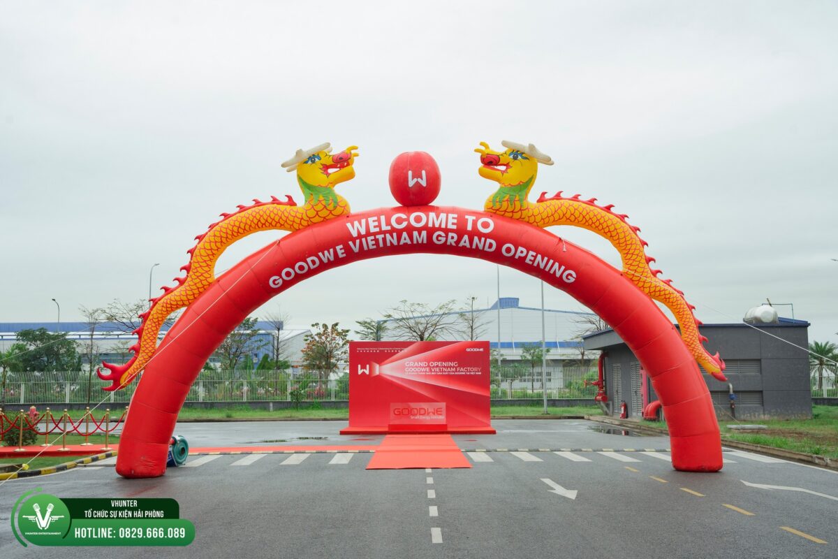 Các loại cổng chào sự kiện phổ biến hiện nay