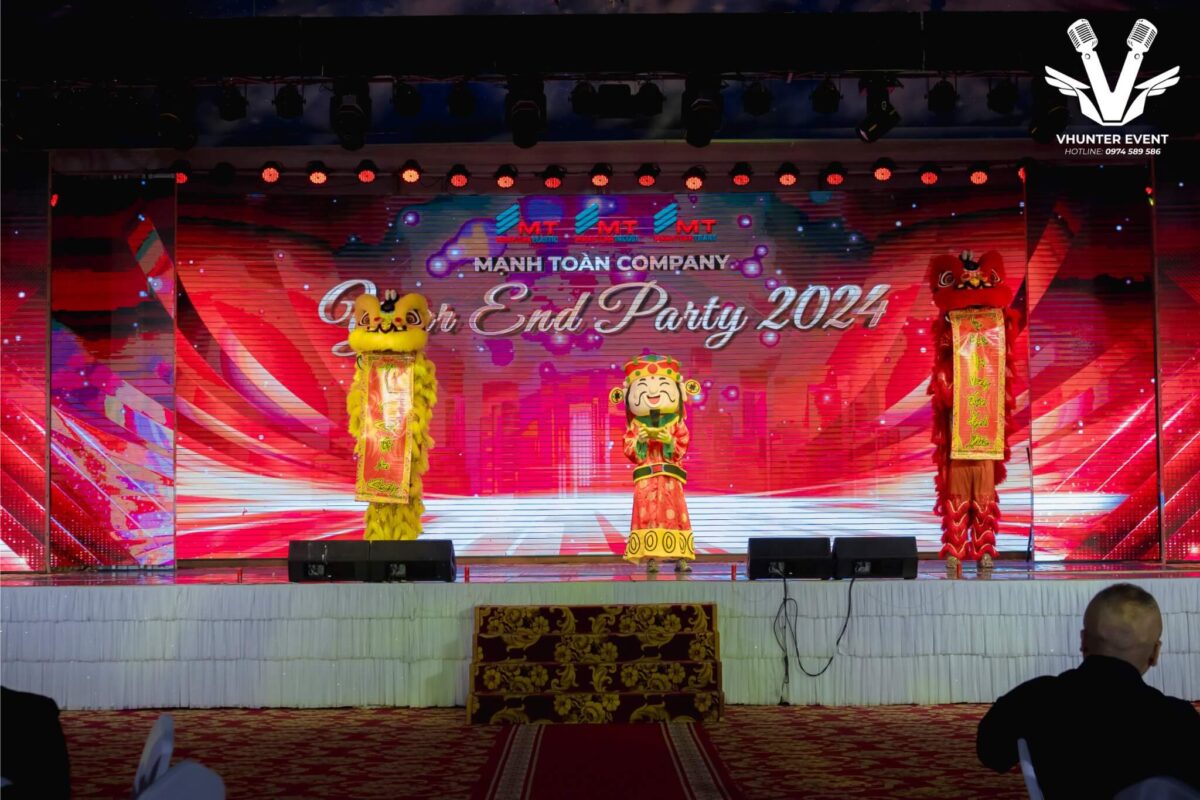 Các hạng mục trong dịch vụ tổ chức year end party trọn gói tại Hà Nội