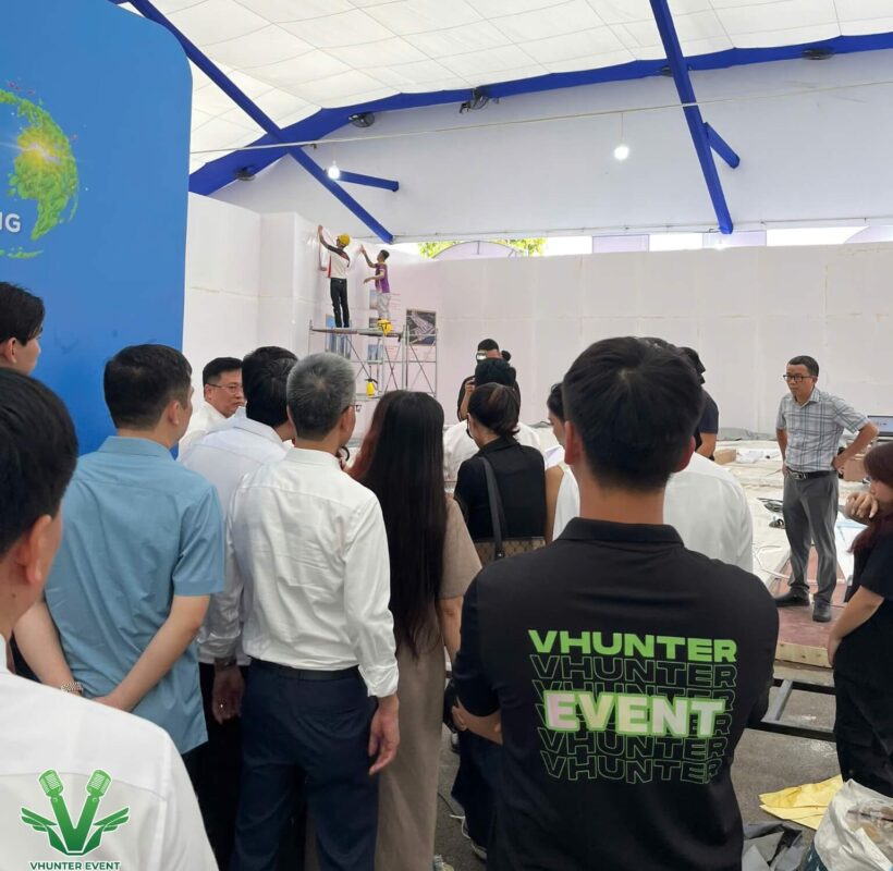 Quy mô nhân sự hùng hậu – sức mạnh tập thể của VHunter Event