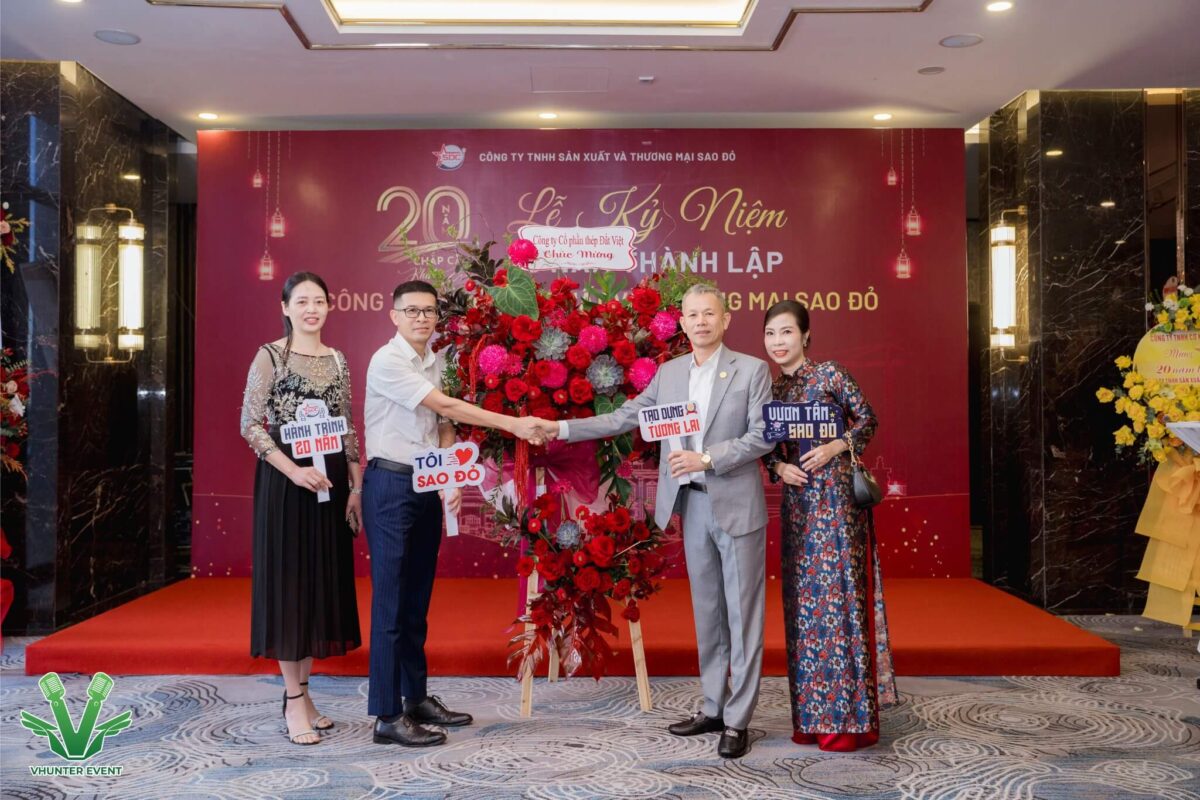 20 năm thành lập Công ty TNHH sản xuất và thương mại Sao Đỏ