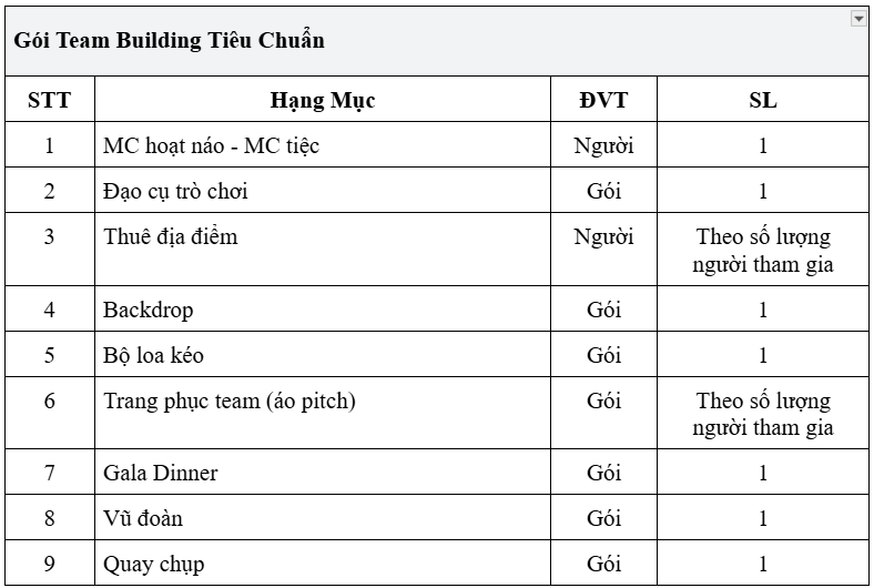 Tổ chức Team Building cho Công ty: Quy Trình Chuẩn – Ý Tưởng Hay – Báo Giá Trọn Gói