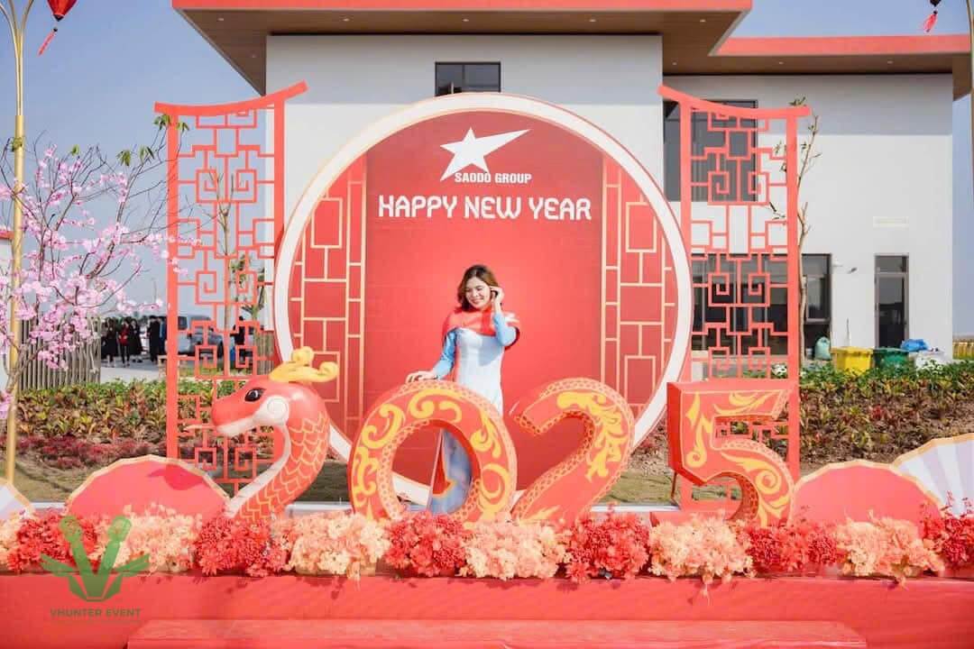 Backdrop chữ nổi 3D