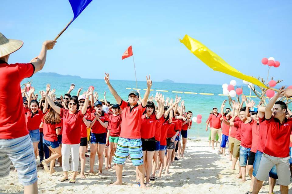 Team building tại Đảo Cô Tô