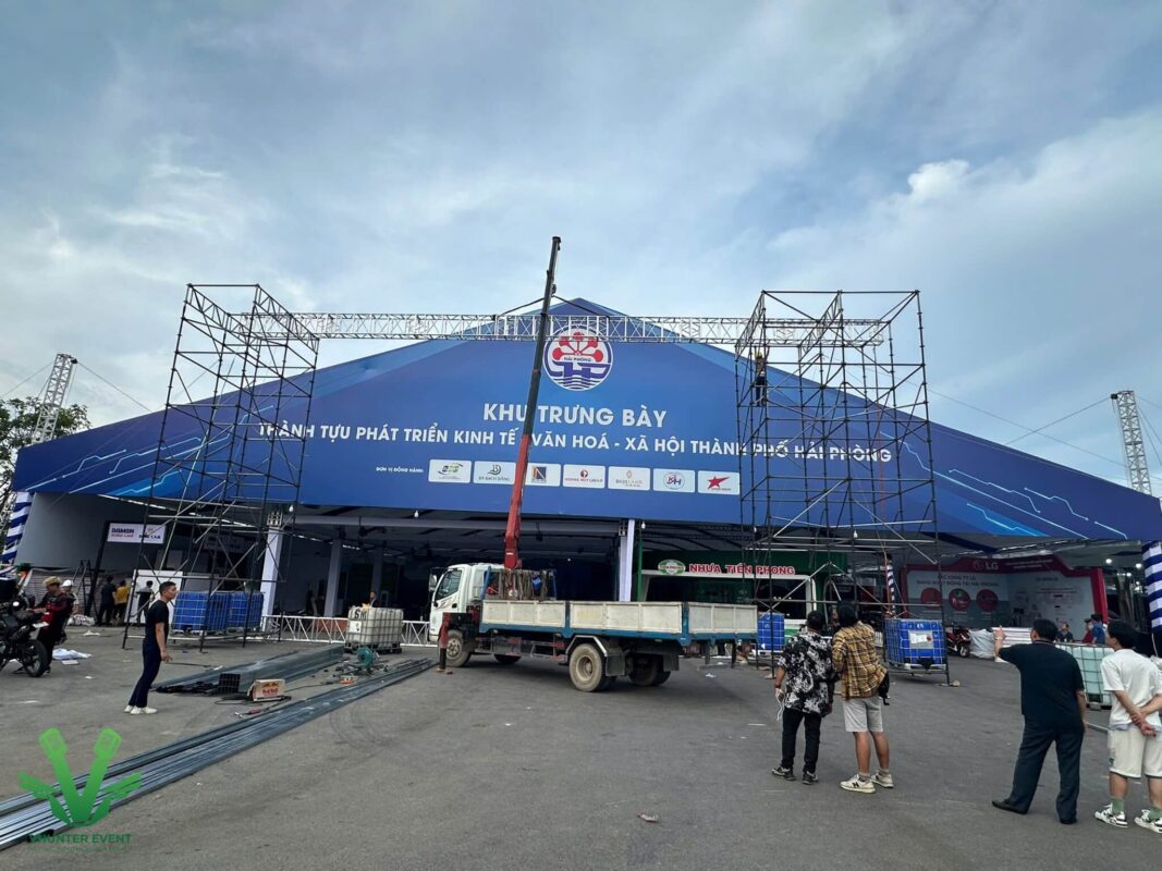 Thi công cổng LED sự kiện Hải Phòng – Giải pháp trọn gói từ VHunter Event