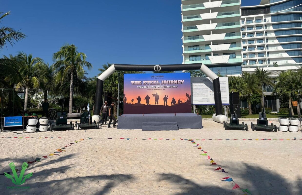 Cách thiết kế Backdrop Team Building hiệu quả