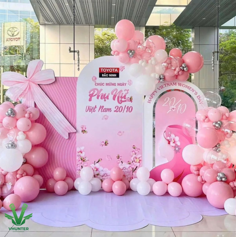 Decor 8/3 – Khi không gian trở thành lời tri ân