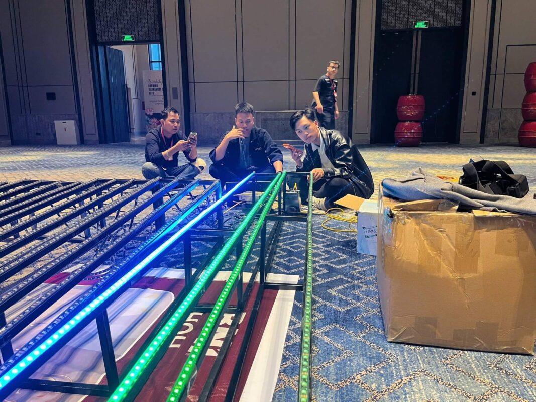 VHunter Event – Đơn vị triển khai LED Matrix sự kiện chuyên nghiệp