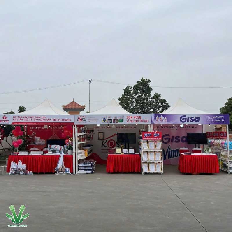 Vì sao doanh nghiệp cần thuê gian hàng hội chợ chuyên nghiệp?