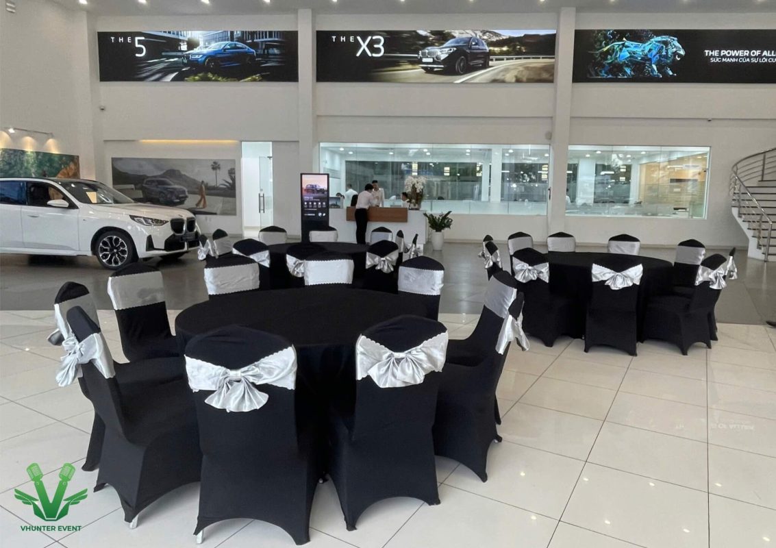VHunter Event – Đơn vị cho thuê bàn tròn tại Hải Phòng