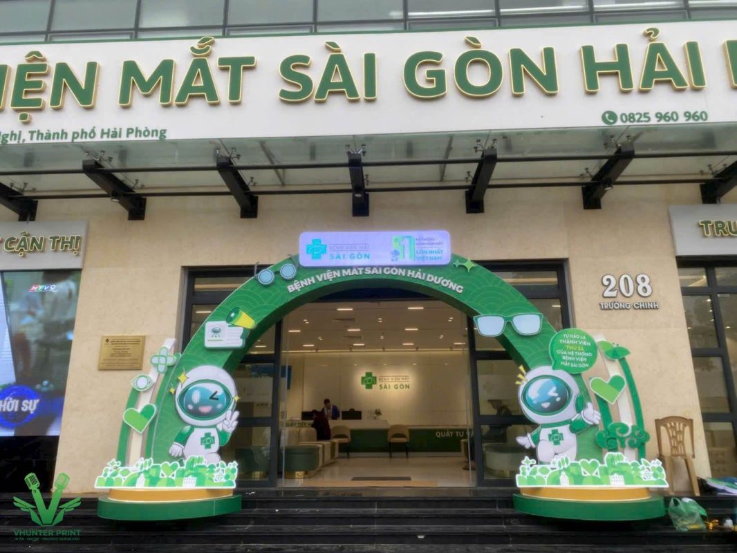 VHunter Event – Cung cấp dịch vụ cổng sự kiện tại Hải Phòng