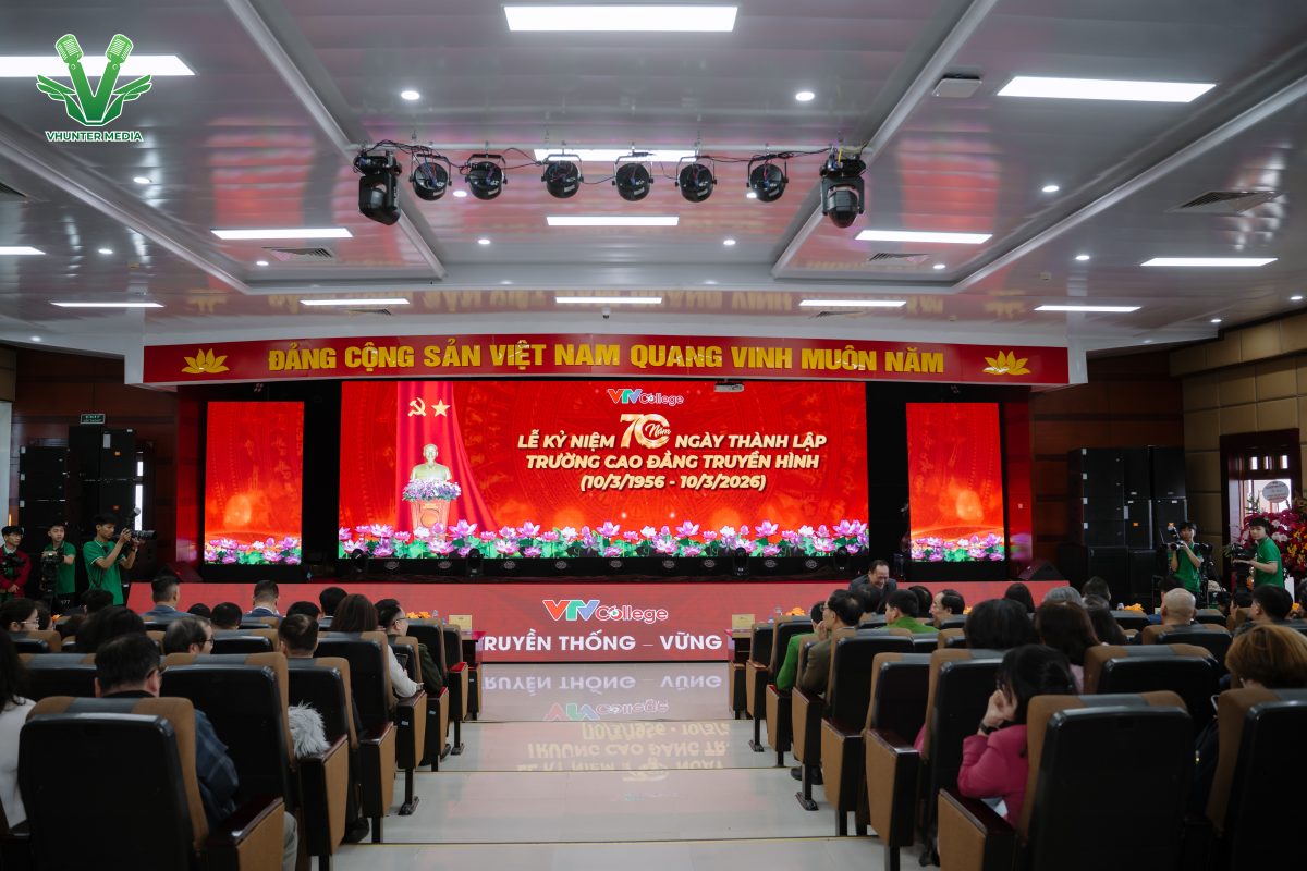 Dấu mốc 70 năm phát triển của Trường Cao đẳng Truyền hình (VTV College)